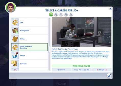 Job Finding Mod Sims 4 的图像结果
