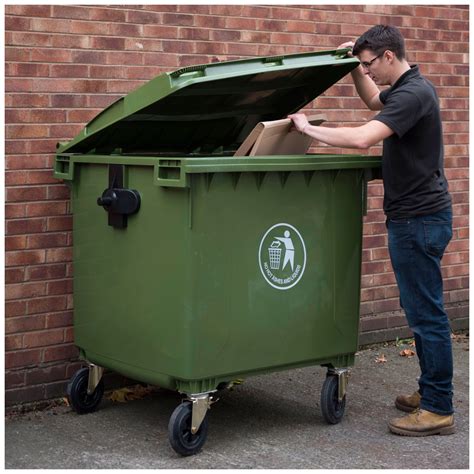 Modular Recycling Bins On Wheels