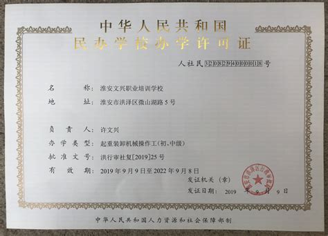 资质证书-淮安方圆锻造有限公司
