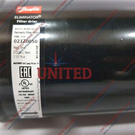 DANFOSS 023Z0050 ELIMINATOR FILTER DRIER DML 304 HCFC/HFC | United ...