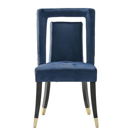 Chic Home Design Set of 2 Elsie Contemporary/Modern Velvet Upholstered ...