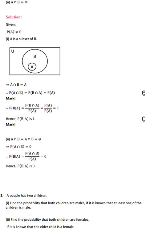 Image result for Probability Class 12 NCERT Solutions