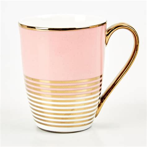 Buy Mandarin Iris Set of 4 Bone China Coffee Mugs - 340ml from Home ...