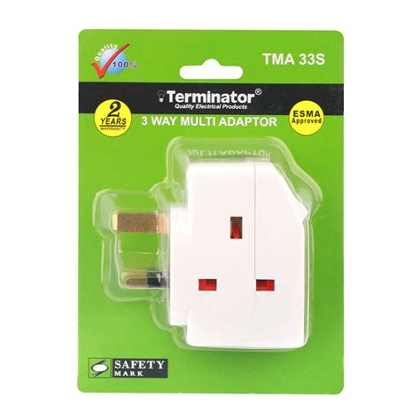 محول متعدد 13 أمبير ثلاثي الاتجاهات Multy Adaptor 13 Amp 3 Way
