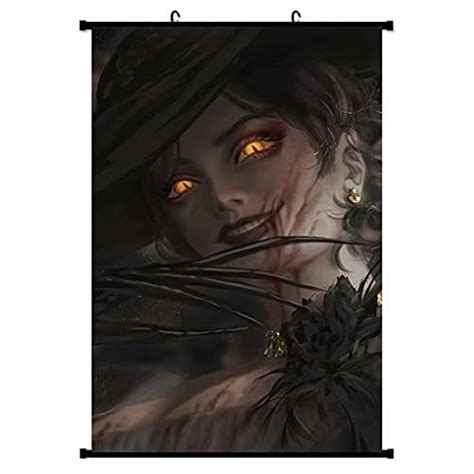 Buy Resident Evil Village Vampire Lady Dimitrescu Gaming Large Framed ...