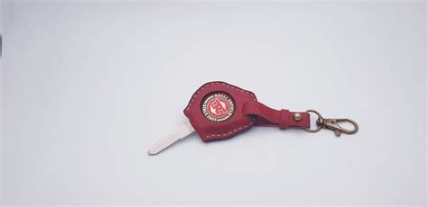 Load image into Gallery viewer, Royal enfield leather key case ...