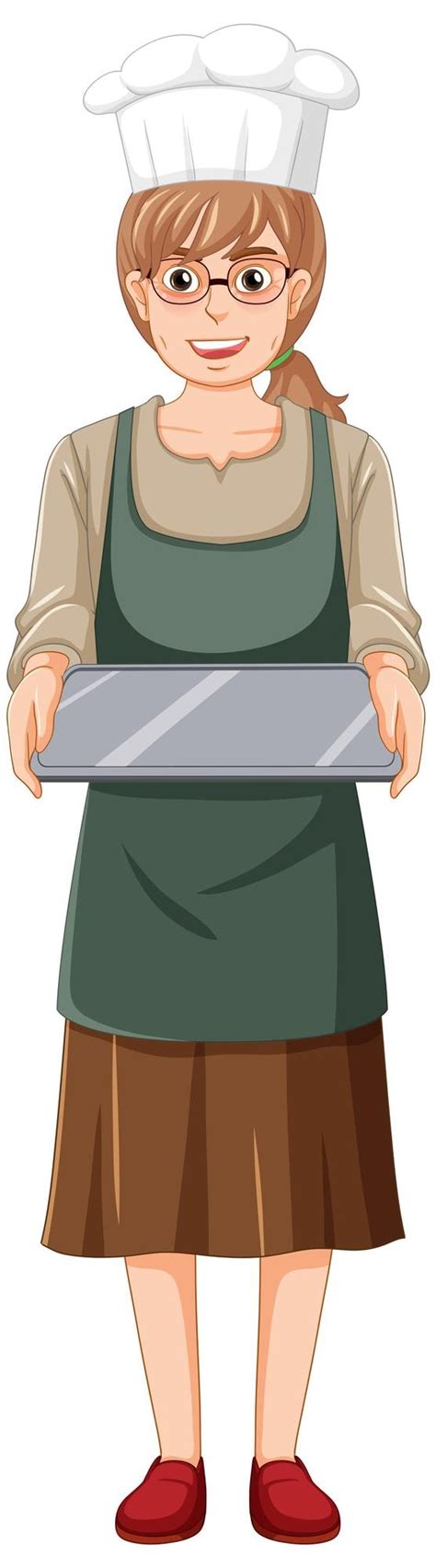 Woman baker cartoon Images - Free Download on Freepik