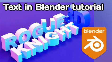 Blender Tutorial Fading in Text 的图像结果