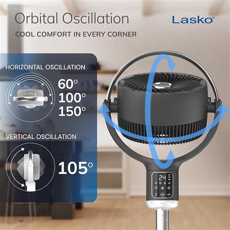 Lasko Whirlwind Orbital Motion Pedestal Fan with India | Ubuy