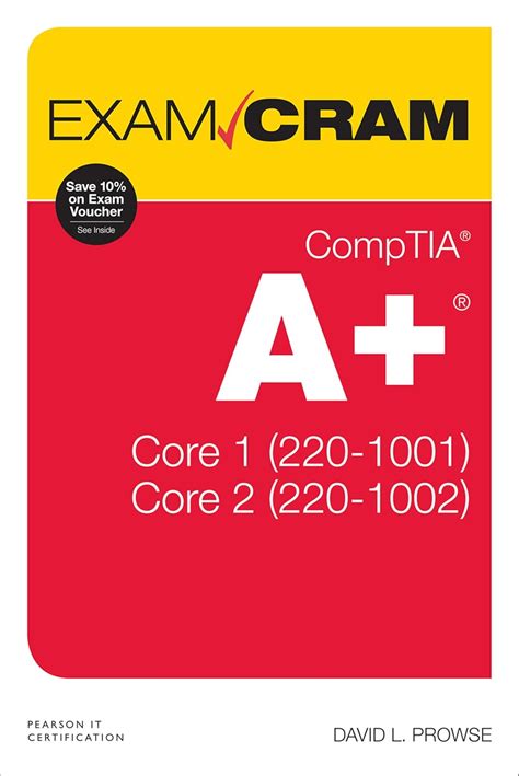 Buy CompTIA A+ Core 1 (220-1001) and Core 2 (220-1002) Exam Cram Book ...