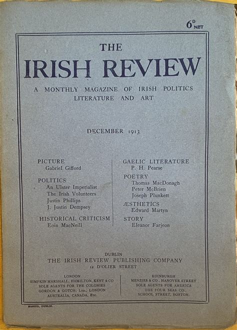 The Irish Review - December 1913 (ar athláimh) - An Siopa Leabhar