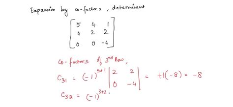 Image result for Cofactor Matrix