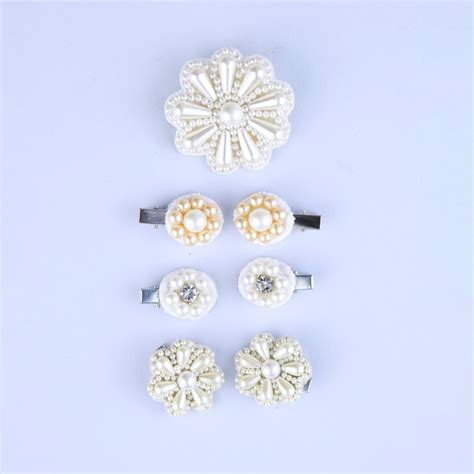 Choko Blush Blossom Bead Hairclips for Girls | The Mom Store