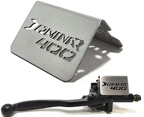 SGTB Dominar 400 Disc Fluid Box Cover Master Oil Reservoir Frame Guard ...