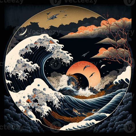What Type Of Painting Is The Great Wave Off Kanagawa at Sheila Sparks blog