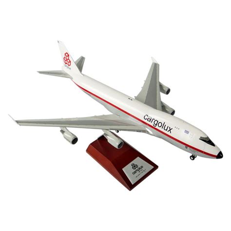 Cargolux aircraft model - Retro model, 747-400ERF