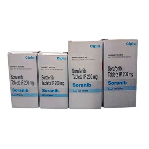 Buy 200 MG Sorafenib Tablets IP at Attractive Prices, Treat Liver ...