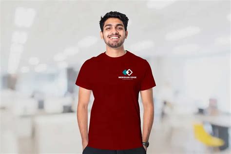 Custom Round Neck T-Shirt Printing Online | Cotton T-Shirts with Logo ...
