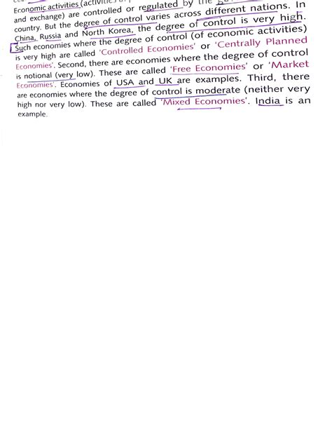 Nature and type of economy - Economicactivities (actiVItles and ...