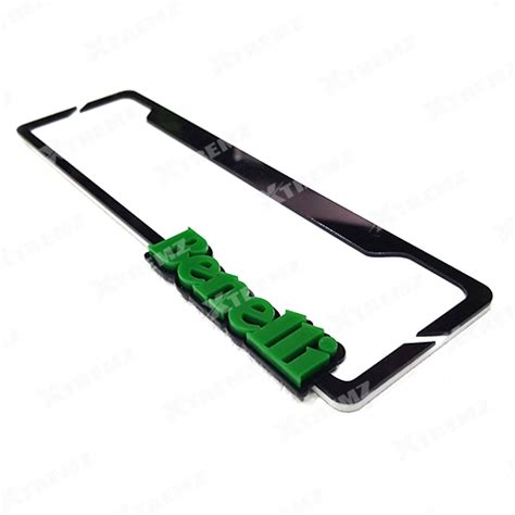 Benelli Front & Rear Number Plate Set - Green | Xtremz