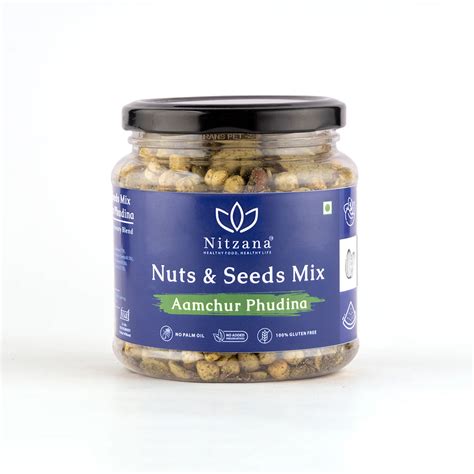 Shop Aamchur Pudina Nuts & Seed Mix | Nitzana