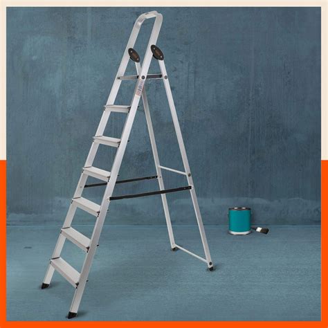 Bathla 7 Feet / 7 Step Aluminium Ladder for Home – Bathla Home