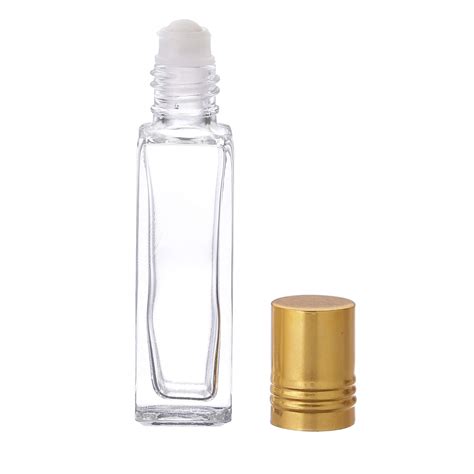 Buy GRN Travel Refillable Roll on Glass Bottles for Perfume Essential ...