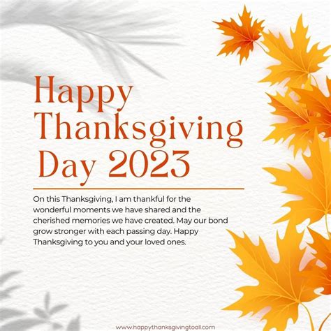 Happy Thanksgiving Day 2023 Wishes, Get the Best Thanksgiving Wishes ...