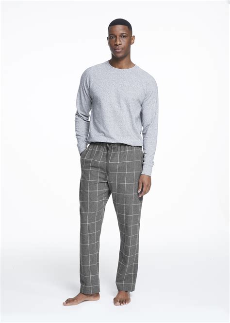 Grid Print Flannel Pyjama Pants | Woolworths.co.za