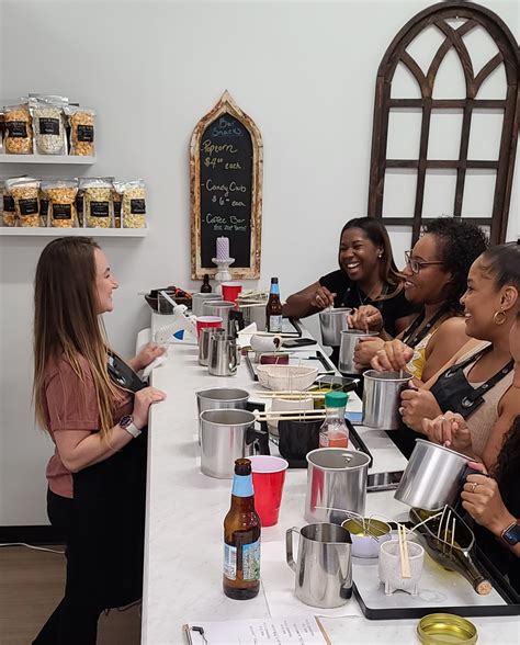 Live Young Candle Company Candle Making Class Gift Certificate