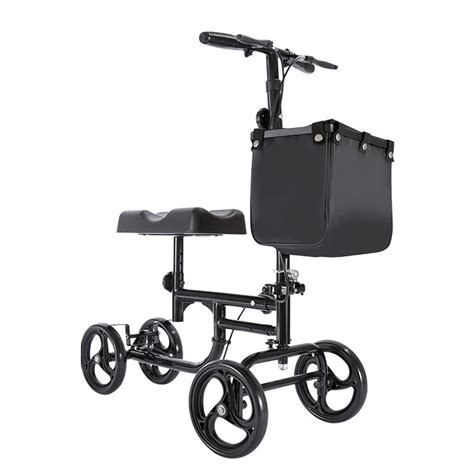 Buy Knee Scooter Steerable Knee Walker Crutch Alternative with Dual ...