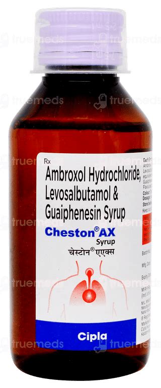 Cheston Ax Syrup 100ml: Uses, Side Effects, Price & Substitutes