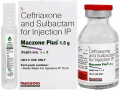Maczone Plus 1000/500 Mg Injection: Uses, Side Effects, Price & Substitutes