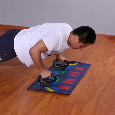 Push Up Board 9 in 1 System Body Building Fitness Exercise Equipment