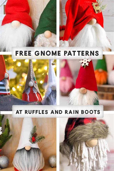 Image result for Free Gnome Pattern Printable
