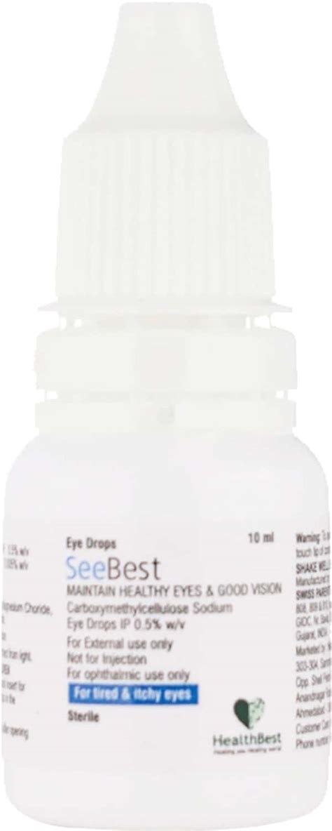 Buy HEALTHBEST SEEBEST EYE DROPS|TIRED & ITCHY EYES|MAINTAIN HEALTHY ...