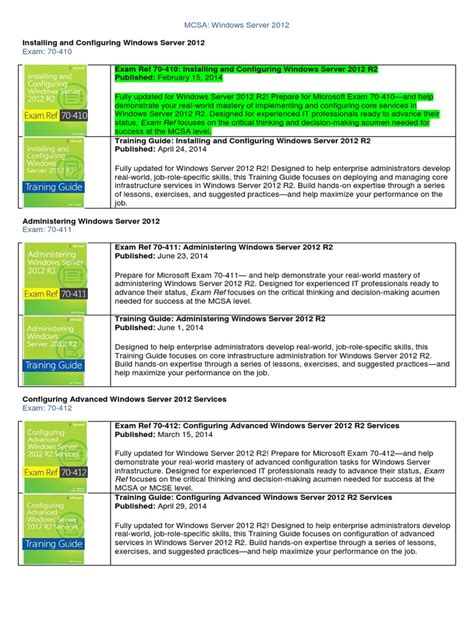 Image result for MCSA Tutorial