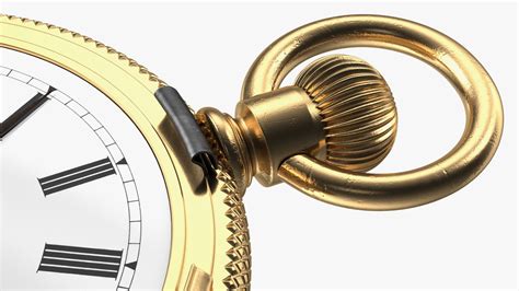 Gold Tiffany Pocket Watch Open 3D Model $79 - .3ds .blend .c4d .fbx ...