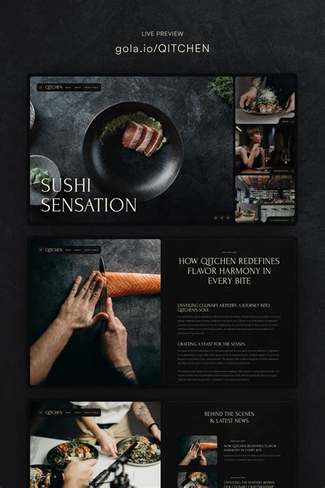 Restaurant Website Design 的图像结果