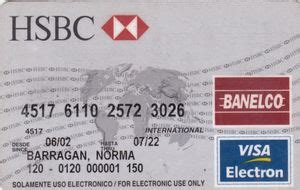 银行卡: Planiferio (HSBC, 阿根廷Col:AR-VE-0020.01