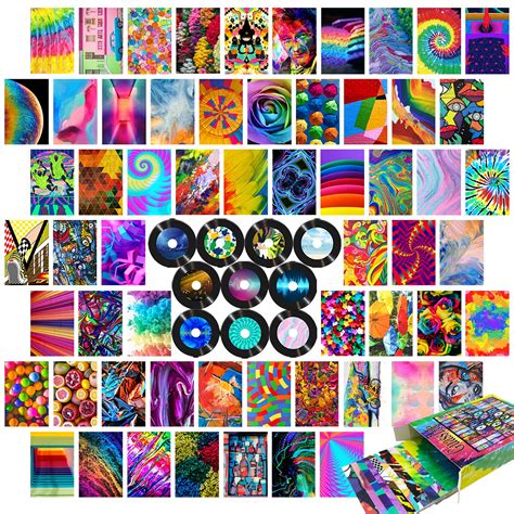 Buy 70PCS Indie Aesthetic Room Decorations, Wall Collage Kit Aesthetic ...