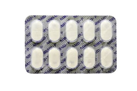 Nimsaid P 100/325 MG Tablet: Uses, Side Effects, Price & Substitutes