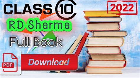 RD Sharma Class 10 Maths Book PDF Download For Free