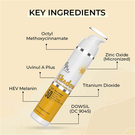Buy FIXDERMA SHADOW SPF 50 SILICONE MATTE CREAM 50GM Online & Get Upto ...