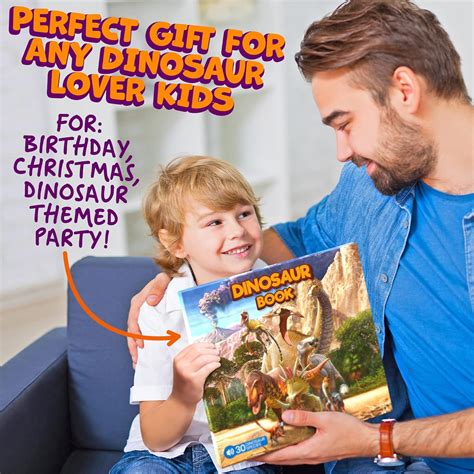 Hemalleon Educational Dinosaur Book with Realistic Sounds - India | Ubuy