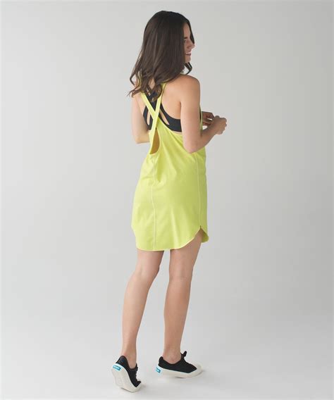 Lululemon Water: Salty Swim Dress - Heathered Clarity Yellow - lulu ...