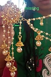 Sukkhi Traditional Brass Gold Plated Wedding Jewellery Bahubali ...