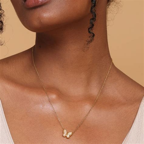 Buy Little Butterfly Pendant -18K Gold Plated – PALMONAS