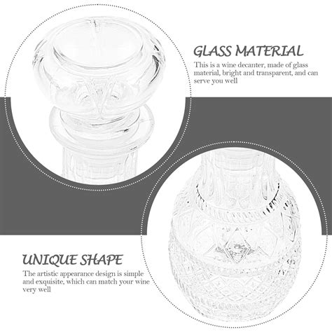 Buy Hotel Whiskey Container Liquor Glass Dispenser Transparent Wine ...