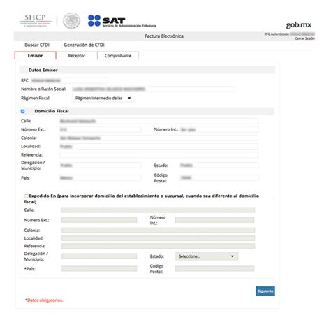 Facturación Electrónica desde el Portal de Contribuyentes | Vectores